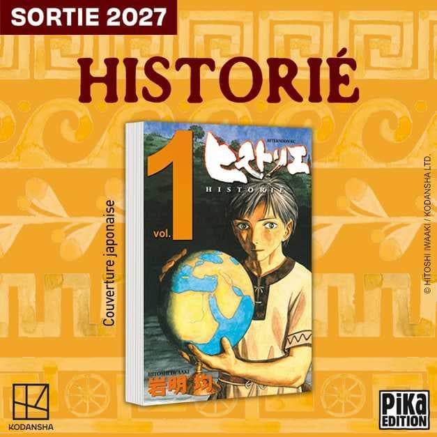 Historie, le manga de Hitoshi Iwaaki, arrive chez Pika en 2027