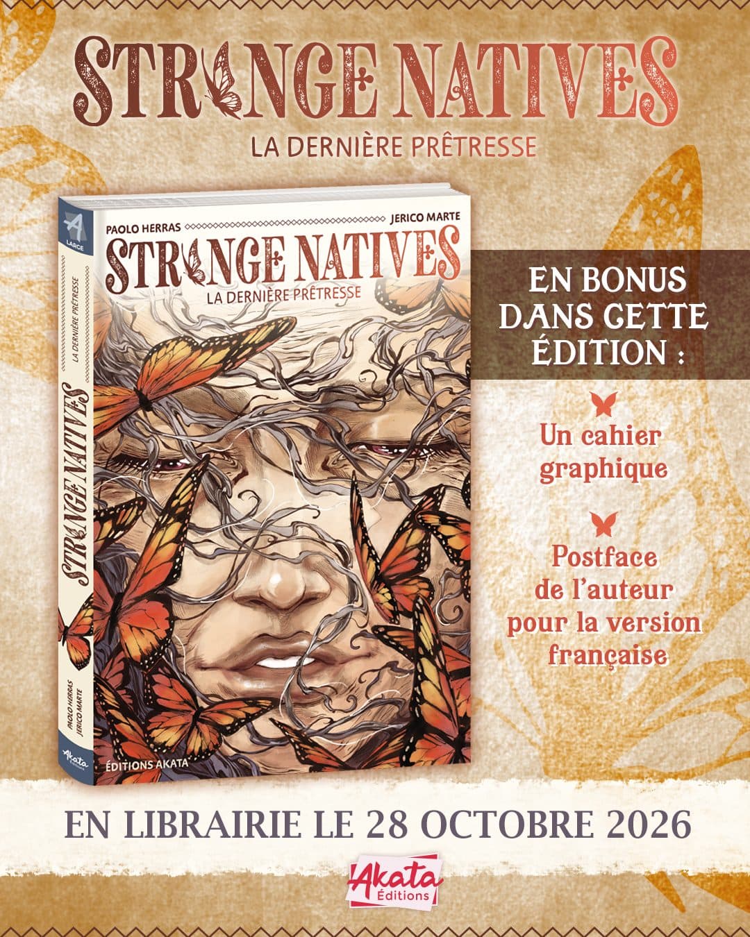 Strange Natives : le komiks de Paolo Herras sort chez Akata